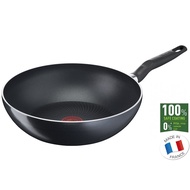 Tefal START'EASY Titanium Induction Nonstick Wok Pan (28cm) Dishwasher Oven Safe No PFOA Black