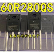#★2pcs 60R280QS TO-220SF MMSF60R280QTH TO220SF N-Channel 13.8A/650V MOSFET Transistor New Original I