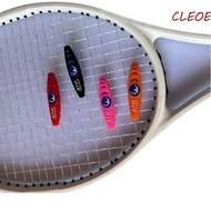 CLEOES Tennis Vibration Dampeners, Silicone Anti-vibration Tennis Shock Absorber, Strings Dampers Shockproof Long Shape ATP Logo Tennis Racket Damper for Racquetball