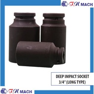 3/4" SQ. DR. LONG DEEP IMPACT SOCKET-6PT(LONG)-BOX SOCKET(31MM-50MM)