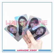 Terapik hologram aespa photocard winter karina ningning giselle