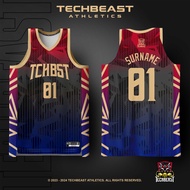 Techbeast Fragment Basketball Jersey Full Sublimation ( CUSTOM NAME + NUMBER )