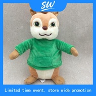 20cm 20th Century Movie Alvin and the Chipmunks Alvin Theodore Simon Plush Toys Doll Soft Stuffed Pi
