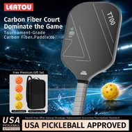 Carbon Fiber T700 Pickleball Paddle Set – 16mm USAPA Approved for Precise Control Spin Loco