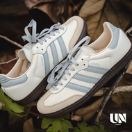 [ของแท้ ส่งไว จากไทย] ADIDAS SAMBA OG CORE WHITE HALO BLUE 6.5uk/40eur/25cm