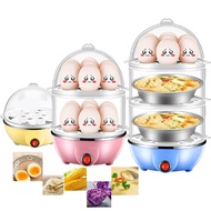 GRAND MALL เครื่องต้มไข่ หม้อต้มไข่ เครื่องนึ่งไข่อเนกประสงค์ เครื่องต้มไข่ต้ม Eggs Cooker