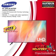 SAMSUNG UA50AU7000KXXS 50" UHD 4K AU7000 TV - FREE ANTENNA + SET UP + WARRANTY 3 YEAR