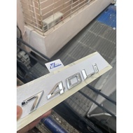 740li Logo, 740li bmw stamp, 740i bmw letter size 7, 740li bmw symbol