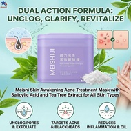 Skin Awakening Acne Treatment Mask with Salicylic Acid and Tea Tree Extract for All Skin Types