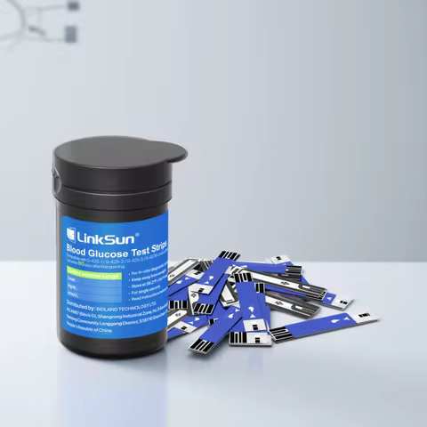 50Pcs Blood Glucose Test Strips/Lancets For G-425-3/G-425-2/G-425-1/G-427B Glucosemeter Blood Sugar 