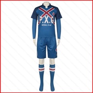 GC1 Anime Blue Lock Jersey Rin Itoshi NO.9 Cosplay Tshirt Shorts Sportswear Costume Football Soccer 