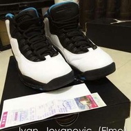 JORDAN 10 RETRO 白黑藍原版 10代（有人已預定）