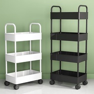 Barber Shop Trolley Trolley Rack Kitchen Floor Multi-Layer Snack Bathroom Bathroom Kitchen Storage Rack