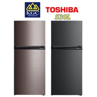 Toshiba 2 Door Inverter Refrigerator (530L) GR-RT624WE-PMY