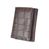 Brown Triple Wallet Men's Triple Wallet Leather Leather Leather Small Wallet Leather Flat Screen Small Small Wallet 3