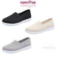 Women Casual Shoes Outdoor Lofer Flat Shoe Ladies Anti-slip Kasut