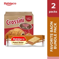 Favorite Baon Bundle Pack - Crossini Choco Hazelnut + Rebisco Peanut Butter Sandwich