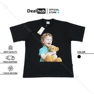 Adlv Black Brown Bear T-shirt ADLV015