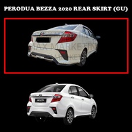 PERODUA BEZZA 2020 REAR SKIRT (GU) ABS SKIRT LIP BODYKIT