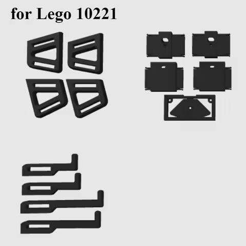 DIY Building Block Wall Display Bracket Wall Mount Holder for Lego 10221 UCS Super Star Destroyer St