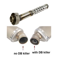 48mm Motorcycle Exhaust Pipe Silencer Removable DB Killer