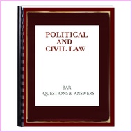 ❐ ✰ ✢ Political and Civil Law - Bar Questions and Answer Reviewer