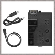 [M G L O] -E8 Dummy Battery with DC Power Bank USB Adapter Cable for   550D 650D 700D DSLR Cam Repla