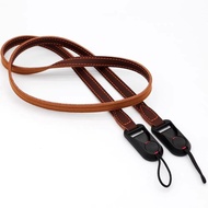 Camera Shoulder Strap Suitable For Sony A6500A7M4 Canon R50 Nikon ZFCZ30 Leather Mirrorless Strap Fu