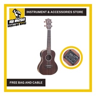 [SMR] Rosewood Ukulele Longteam Tenor/Concert Tenor Electric Box and Non Electric Box 26"/23"