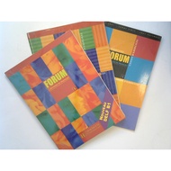 French language book - Forum A1 B1 DELF textbook workbook variation learn books francais cahier