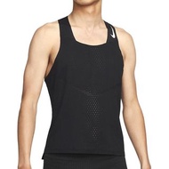 [出清] Nike DFADV AEROSWIFT SINGLET 男款 運動 慢跑 休閒 背心  黑 DM4625-010