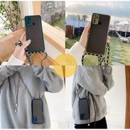 0600 VVV CASE sling case Realme X XT 7 7i 7pro C17 Narzo 20Pro oppo K3 K5 casing sling strap hybrid 