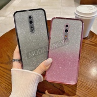 For OPPO Reno Z Case Electroplating Soft Glitter TPU Back Cover OPPO Reno Z CPH1979 Phone Casing For Girl Woman