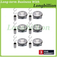 306PS AJ126 Engine 6pc Piston Rings for Jaguar F-Pace XE Land Rover Discovery XF XJ 3.0L LR4 3.0T Ne