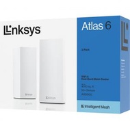 LINKSYS - Atlas 6 (MX2002-AH) 雙頻 AX3000 網狀 WiFi 6 系統 - 2 件裝