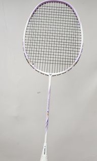 全新 Victor 台灣第一品牌 勝利  VT 8 淺紫白色 拉Victor vs500線 24磅 5UG5 -初學/中级超輕羽毛球拍 - Full Graphite Badminton Racque