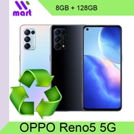 USED OPPO Reno5 5G 128GB / Secondhand Very Good Singapore Spec