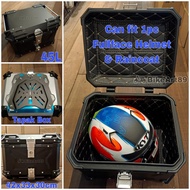 Top Box Aluminium Alloy 45L Motor Kapcai Superbike SILVER BLACK MT15 Tracer ADVENTURE versys Pulsar Accessories