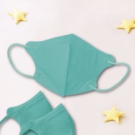 天心/醫療口罩/2~4歲/幼童立體30入/蠟筆系列/龜龜綠/素色