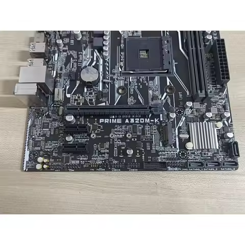 for ASUS PRIME A320M-K AM4 Motherboard 1-5th Gen AMD CPU DDR4 M.2 VGA DVI HDMI PCI-E 3.0 SATA III I/