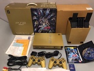 日版 PlayStation 2 PS2 百式 Z Gundam 限定版主機 SCPH-55000GU + 2Tb HDD裝滿遊戲