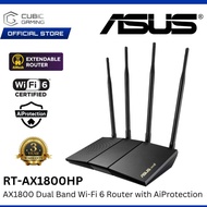 ASUS RT-AX1800HP AX1800 / RT-AX3000 AX3000 DUAL BAND WIFI 6 (802.11ax) ROUTER WITH AIPROTECTION, ASU