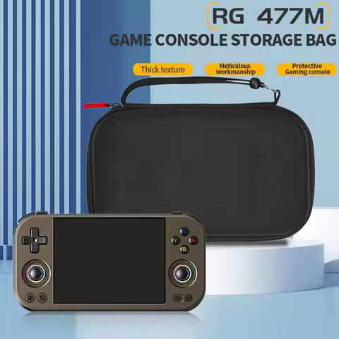 Anbernic RG477M Metal Game Console Travel Handbag Portable Game Organizer Carry Case for RG 477M She