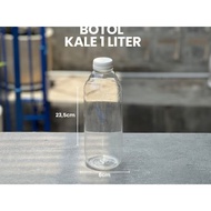1 liter kale drink bottle, thicker material