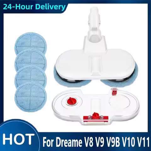 Mop Head By Water Tank Parts For XiaoMi 1C K10 G10 Dreame V8 V9 V9B V10 V11 Vacuum Cleaner Electrica