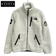 The North Face NJ4FK57J 白色標籤 Rimo 抓絨外套，S 碼 [二手]