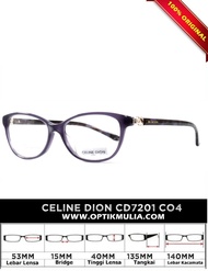 Frame Kacamata Celine Dion CD7201 Co4 Original