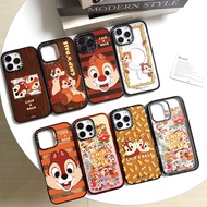 #Chip n Dale Phone Case,Cute Magnetic Phone Case,Casetify Transparent Case for iPhone 14 Pro Max, iP