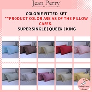 Jean Perry Colorie Series Super Single Queen King Bedsheet - Fitted Set(Product Color Are As The Pil