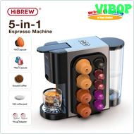 VIBOP HiBREW Coffee Machine Cafetera Hot/Cold 5in1 Multiple 19Bar Dolce Gusto Milk&amp;Nexpresso Capsule ESE pod Ground Coffee H3A ABEPV